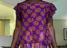 Load image into Gallery viewer, Khai Luxe Flutter Sleeve Shirt
