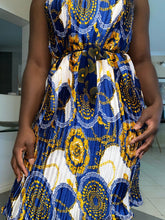 Load image into Gallery viewer, Khai Luxe Pleated  Sleeveless Dress
