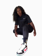 Load image into Gallery viewer, Khai hooded crop top with leggings
