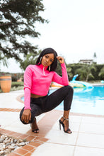 Load image into Gallery viewer, Khai pink long sleeve top
