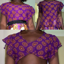 Load image into Gallery viewer, Khai Luxe Flutter Sleeve Shirt
