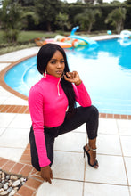 Load image into Gallery viewer, Khai pink long sleeve top
