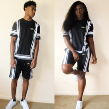Load image into Gallery viewer, Color block shorts set
