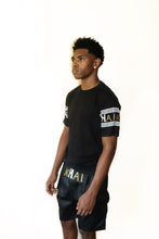 Load image into Gallery viewer, Khai Men’s Logo on Arm Black T-Shirt
