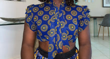 Load image into Gallery viewer, Khai Luxe Flutter Sleeve Shirt
