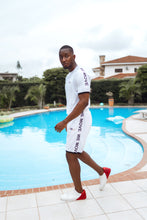 Load image into Gallery viewer, We Move white shorts set
