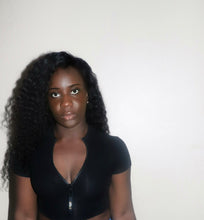 Load image into Gallery viewer, Khai Short sleeve crop top
