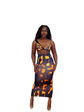 Load image into Gallery viewer, Flame 2 piece Skirt Set
