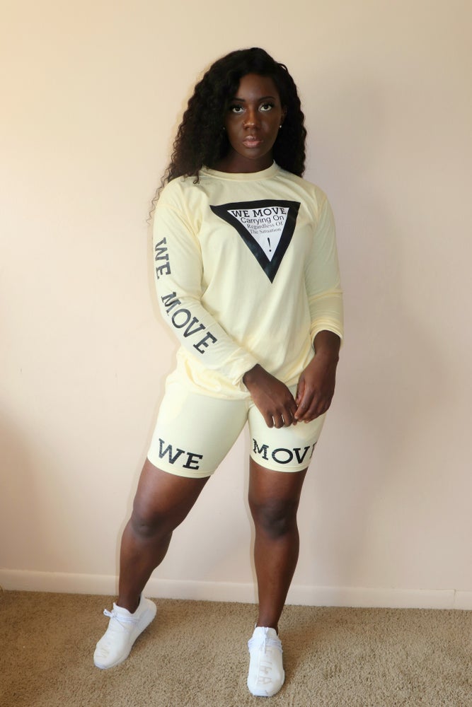 Long sleeve shorts set